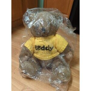 Teddy Bear Plush Stuffed Animal Brown Dave Nichols Insiders Report Chenaux 1985